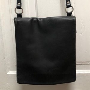 Vintage Coach Leather Cross-body Messenger Bag